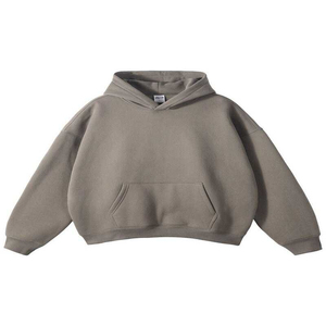 เสื้อฮู้ดแบบสวมศีรษะใส่สบายสำหรับผู้ชายผู้หญิง100% ผ้าฝ้ายมีโลโก้ยอดนิยม - Product Image 3