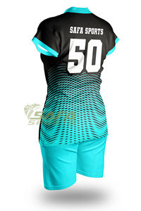 Uniforme de voleibol unisex con diseño de camiseta para hombres y mujeres para jugadores de voleibol - Product Image 4