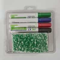 KT stylos pour tableau blanc, effacement facile, pointe Fine, longue durée de vie, conception personnalisable, gomme magnétique