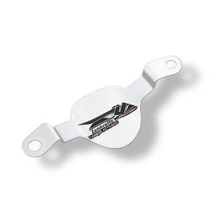 Support de fixation de plaque d'identification avant Lambretta C, accessoire de moto chromé - Product Image 3