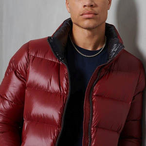 <b>Top</b> Trending Men's <b>Bubble</b> Jacket High Quality Canvas Stand Collar Unique Color Padded with Cotton-Excellent Casual Wear - Product Image 4