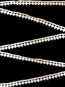 Wholesale Supply <b>Stretch</b> Breathable Circle Eyelet Scallop <b>Lace</b> <b>Fabric</b> Trim for Dressmaking Bridal Home Decor - Product Image 2