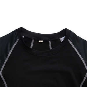 Chemises de compression Rash Guard personnalisées pour hommes, à séchage rapide, manches longues, vêtements de sport pour adultes, MMA - Product Image 4