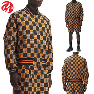 Nouveau design de blouson aviateur élégant pour hommes, vêtements d'extérieur en toile à la mode de coupe régulière avec tissu enduit réversible à col montant - Product Image 6