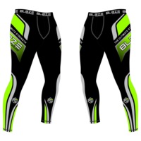 Celana pendek atletik pria kustom dengan saku celana kompresi lari celana ketat kering keren pakaian dalam olahraga aktif Kimono Jiu Jitsu