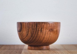 Bols à mélanger en bois faits à la main écologiques-Saladiers en bois d'acacia avec design profond et finition lisse de haute qualité - Product Image 4
