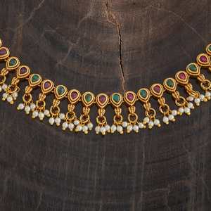 Antique <b>Necklace</b> 182349 Elegant and Timeless for Wedding Occasions - Product Image 3