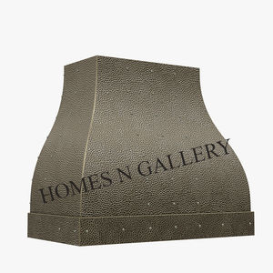 เครื่องดูดควันติดผนังสีดำสำหรับห้องครัวปล่องไฟสแตนเลสใช้ในครัวเรือนทำจากโลหะตามสั่ง - Product Image 3