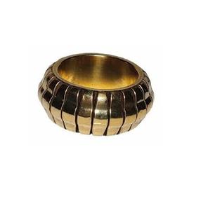 Antique Brass Napkin Ring <b>Wedding</b> Decor Brass Golden Napkin Holder Stainless Steel Table Decor Brass Napkin Ring - Product Image 1