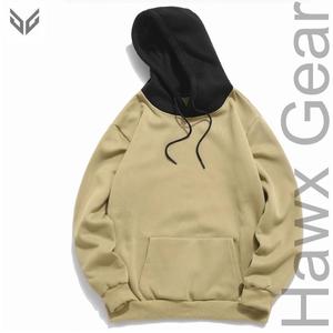 Sudadera con capucha ajustada de alta calidad para hombre, último diseño, interior forrado, patrón sólido, técnica teñida lisa, diferentes colores, lo mejor - Product Image 2