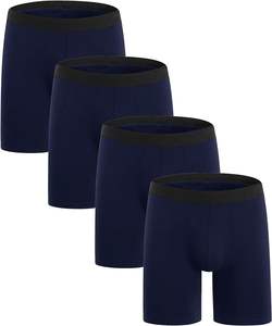 Top New Popular Design Men Underwear Brand Logo Fitness Multi Colors Soft Men's <b>Boxer</b> Briefs <b>Trunk</b> - Product Image 5