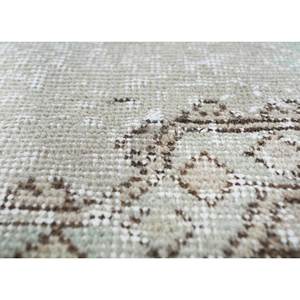 Vintage Green Hand Knotted Wool <b>Rug</b> Large <b>Boho</b> Style Medallion Abstract Rectangle Pattern for Home Entryway Hallway-Pae-2134 - Product Image 3