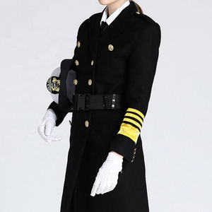 ผลิตเสื้อผ้าทำงานอุตสาหกรรมตามสั่งอย่างมืออาชีพ ชุดยูนิฟอร์มนักบินสายการบิน ผ้าโพลีเอสเตอร์ 100% ทันสมัย ใส่ได้ทั้งชายและหญิง - Product Image 2