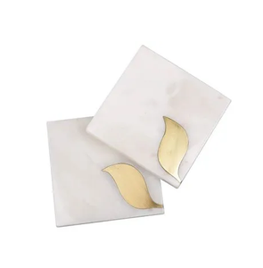 ที่รองแก้วหินอ่อนใหม่ทำด้วยมือคุณภาพสูงสำหรับบ้านและโรงแรม - Product Image 5