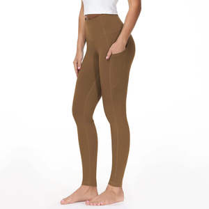 Leggings de Yoga de Cintura Alta sin Costuras para Mujer, No Transparentes, Control de Abdomen, Levanta Glúteos, Pantalones de Gimnasio y Fitness, Transpirables, Suaves como la Mantequilla - Product Image 1