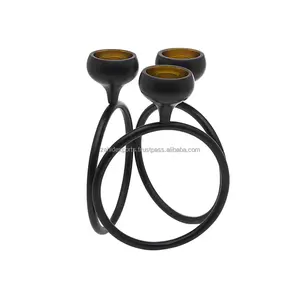 Porte-bougie moderne de luxe pour l'intérieur, porte-bougie avec gravure vintage pour les espaces de luxe, décoration intérieure par Zahid Exports - Product Image 2