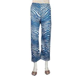 Pantalón estampado para mujer - Azul acero - Product Image 2