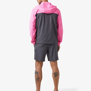 Conjunto Deportivo de Dos Piezas para Hombre, Talla Grande, Personalizado, Chaqueta Cortavientos de Nailon y Poliéster, Impermeable - Product Image 5