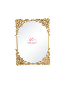 Cadre de miroir mural en métal avec motif floral et oiseau pour la maison, décoration d'hôtels, vente en gros - Product Image 5