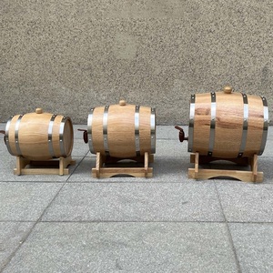 Baril à vin en bois de 112 L, baril industriel et pour brassage domestique, pour vin rouge et whisky - Product Image 6