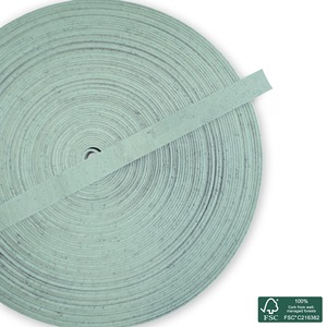 Flat cork <b>cord</b> green aqua superior - Product Image 6