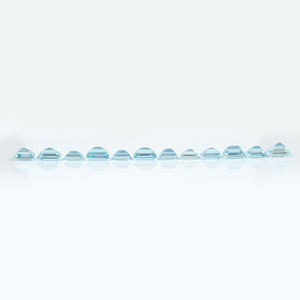 Natural 100% genuino tamaño libre Octágono forma facetada corte piedra preciosa suelta venta al por mayor aguamarina natural de proveedores - Product Image 2