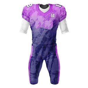 Conjunto de uniforme de fútbol americano personalizado 2025 para equipo de práctica ropa deportiva ajustada - Product Image 6