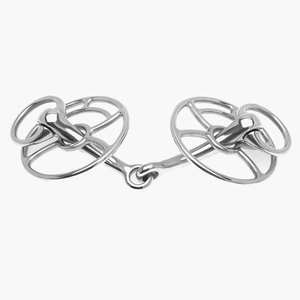 Continental mordaza, articulado simple, 4 anillos 16mm Bit Horse Products Horse Bits - Product Image 3