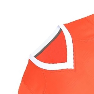 เสื้อฟุตบอลตาข่ายสีส้ม คุณภาพสูง ผลิตตามสั่ง ชุดฟุตบอลอเมริกัน เสื้อฟุตบอลอเมริกัน - Product Image 4