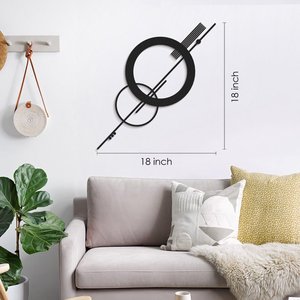 Accent salon mur Arts artisanat en métal fait à la main pour la décoration métal sans rouille personnalisé mur Arts paysage facile à monter - Product Image 2