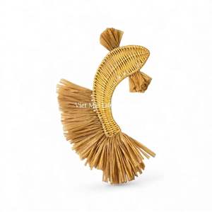 Decoración de Pared Infantil de Ratán Natural Hecha a Mano, Arte de Pared Tejido para Cuarto de Niños de Vietnam - Product Image 5