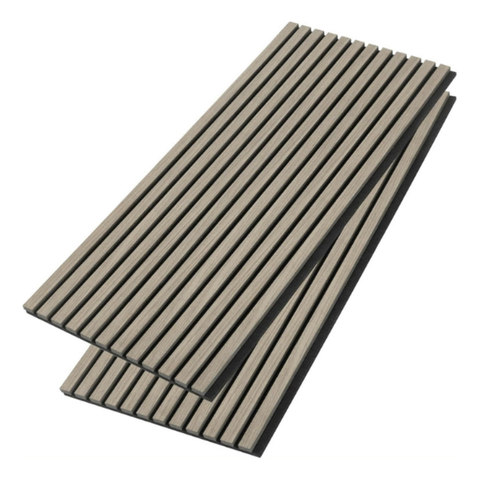 High Quality Modern Acoustic Wood Panels Smooth Surface Wood Grain for Home Office Wall Decor Bedroom Living Apartment