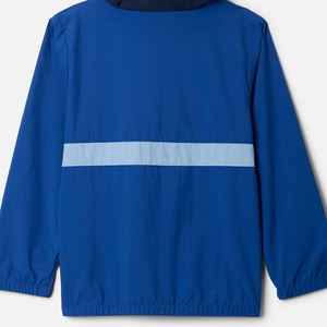 Veste à blocs de couleur avec poches avant, manches longues pour garçons, avec logo personnalisé et capuche confortable, vêtements tendance 2026 - Product Image 6