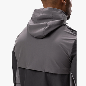 Custom Logo Waterproof Woven Fabric Advance <b>Jackets</b> Adjustment Storm Hood Front Zipper Windbreaker <b>Jacket</b> for <b>Man</b> - Product Image 6