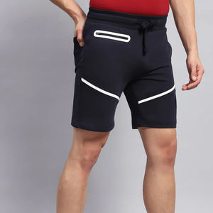Shorts de sport Hip Hop pour hommes en polyester/nylon personnalisés, taille élastique, cordon de serrage externe, coupe-vent, séchage rapide, respirant, écologique - Product Image 3