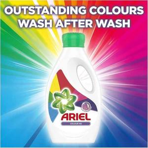 Ariel-Detergente líquido de lavado para ropa, color HD - 4L, 28 lavados (3 X 1.33L) -Limpieza de alta definición para telas vibrantes - Product Image 3