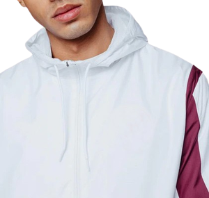 Survêtement coupe-vent personnalisé avec logo imprimé, en nylon, coupe-vent, pour homme, haute qualité, streetwear, nylon - Product Image 4