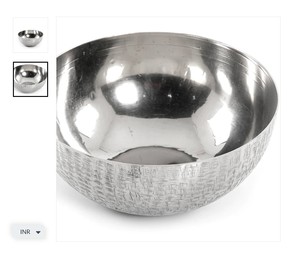 Mini cuenco decorativo de lujo con 3 secciones, centro de mesa exquisito, acento elegante para el hogar, perfecto para cenar - Product Image 3