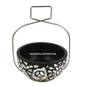 Ensaladera de madera de lujo, cuenco dulce hecho a mano de calidad superior, cuenco de Chocolate de madera al por mayor más vendido - Product Image 2