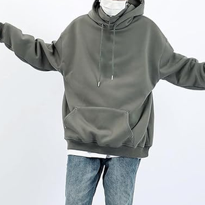 Sweat à capuche à épaules tombantes avec logo personnalisé Sweat à capuche à épaules tombantes Prix réglable Sweat à capuche à épaules tombantes - Product Image 4