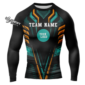 ชุดป้องกันผดผื่นสำหรับผู้ชายผ้าโพลีเอสเตอร์/ ผ้าฝ้ายรัดรูปซูเปอร์ฮีโร่ยุทธวิธีดีไซน์ใหม่ - Product Image 6