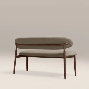 Banco de Comedor de 3 Plazas SINTERIOR SOFT BARLEY & WALNUT HALSTON - Product Image 5