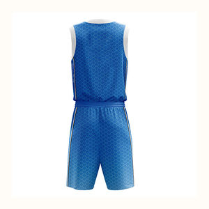 Uniforme de basket-ball pour hommes sur mesure Vêtements de sport respirants légers de haute qualité Prix technique imprimé - Product Image 3