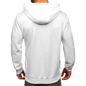 2025 basiques hommes sweats à capuche en gros Streetwear hommes sweats à capuche uni haute qualité surdimensionné 100% coton décontracté hommes sweats à capuche adulte - Product Image 2