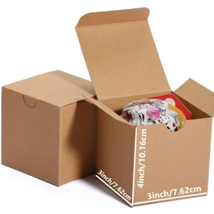 Durable Recycled Corrugated Cardboard Boxes Waterproof and Portable for Shipping and <b>Packaging</b> - Product Image 1