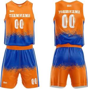 Nouvelle conception de maillots de basket-ball personnalisés, uniformes de sport décontractés sans manches, uniformes d'équipe unisexes, couleur personnalisée, uniforme de basket-ball - Product Image 1