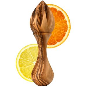 Prensa de limones de madera de olivo, prensa de cítricos hecha de madera de olivo - Product Image 1