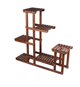 100% jarrón con patas antiguo tallado a mano de estilo elegante hecho a mano para decoración maceta de madera para regalos y decoración - Product Image 4