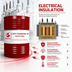 Aceite para Transformadores SINOPEC <span class=keywords><strong>Great</strong></span> Wall I-0 I-10 I-20 I-30 I-40, Aceite Aislante de Alto Voltaje, Tambor de 170 kg, Fluido Refrigerante Dieléctrico - Product Image 3