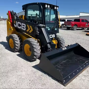 รถตักล้อยาง JCB Skid Steer Teleskid Loader 3TS-8W อุปกรณ์ก่อสร้างขนาดกะทัดรัดสำหรับงานฟาร์มและงานภาคสนาม - Product Image 1